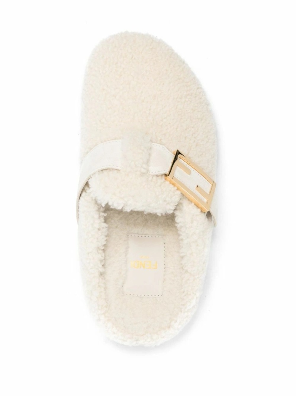 Fendi Feel Sherling Sabot Mule Women’s Size 39 - Picture 4 of 12